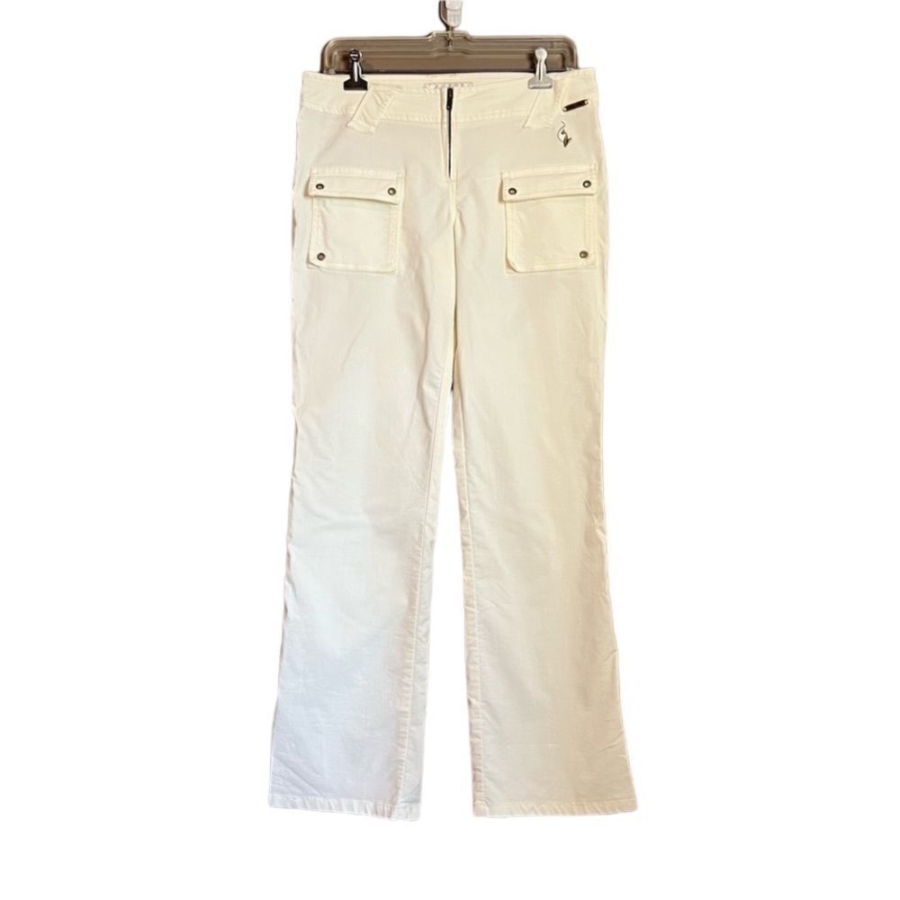 Baby phat off white cargo pants. Size 9